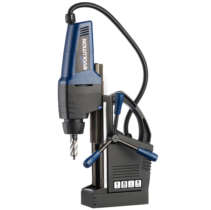 Perceuse magnétique EVO42 Mag Drill - perceuse portable de haute performance pour perçage dans l'acier et le métal