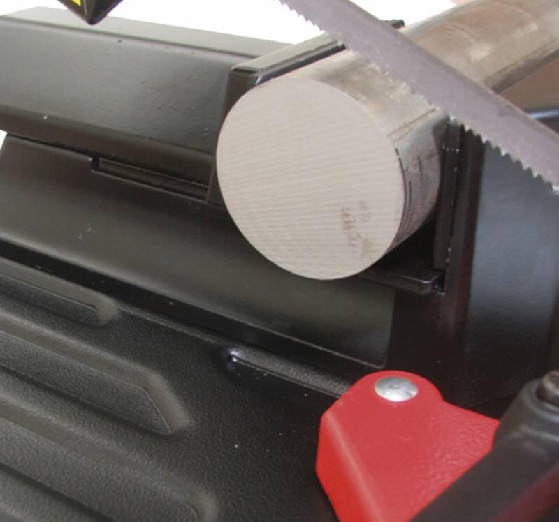 Scie à ruban 784XL vendue avec lame bimétallique au cobalt M42 pour une grande performance de coupe