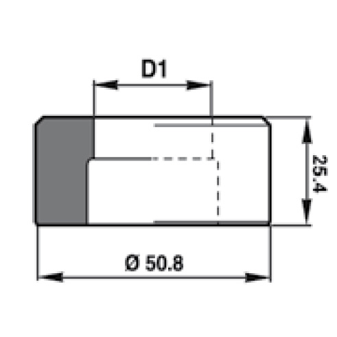 Matrice ronde A12688 Ficep D. 6,6 à 32 mm