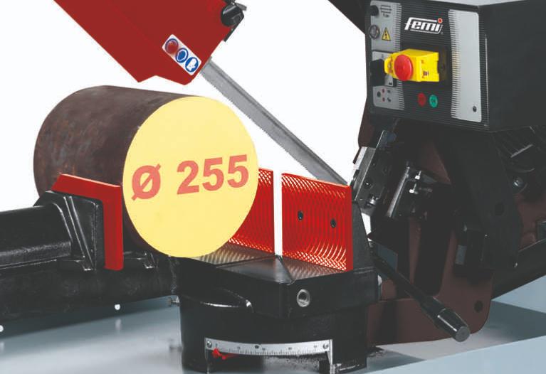 Scie à ruban stationnaire N276DA XL - Capacité coupe 255 MM