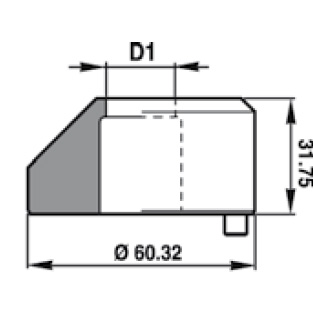 Matrice ronde A21578 Ficep D. 6,6 à 33,60 mm