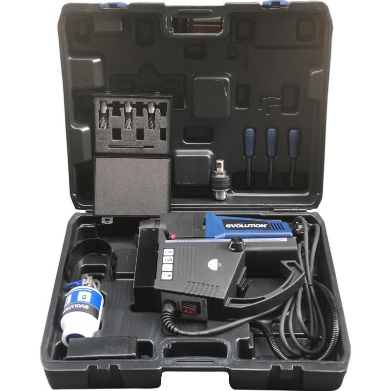 Pack perceuse magnétique EVOMAG42 + Kit 3 fraises à carotter