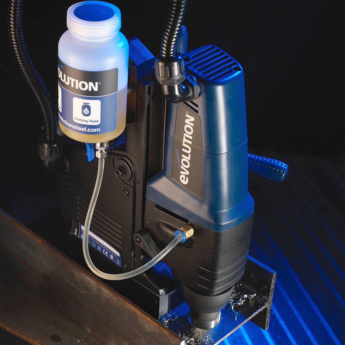 Perceuse magnétique EVO42 Mag Drill - perceuse portable de haute performance pour perçage dans l'acier et le métal