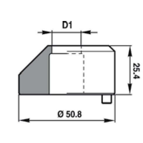 Matrice ronde A17968 Ficep D. 6,6 à 31,60 mm