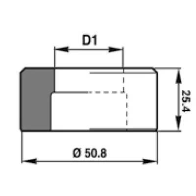 Matrice ronde A12688 Ficep D. 19,70 mm