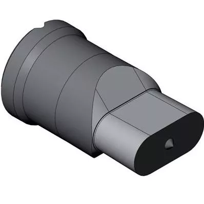 Poinçon oblong H2 Ficep - Jusqu'à 24 x 32 mm