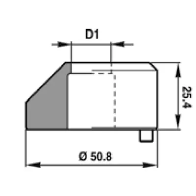 Matrice ronde A17968 FICEP D. 20,20 mm pour poinçonneuse CNC