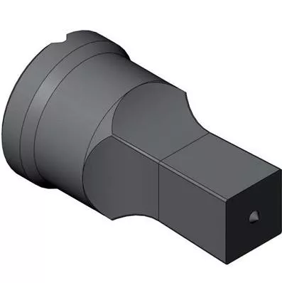 Poinçon carré Ficep H2 - Diamêtre de 8 à 22 mm